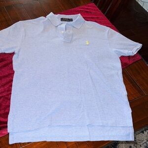 Polo by Ralph Lauren Men's Sky Blue Polo Shirt